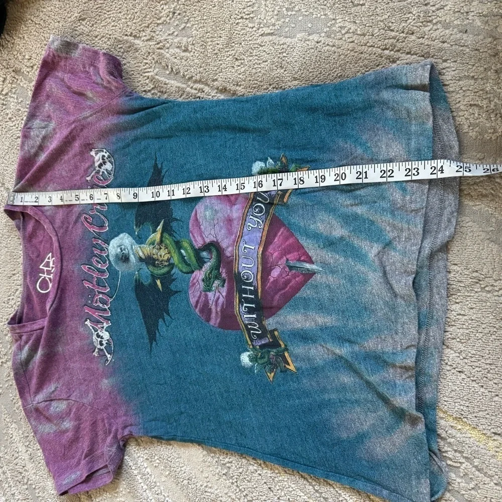 CHASER MOTLEY CRUE WITHOUT YOU TEE SUNSET DYE small - Picture 6 of 9